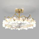 ventilateur de plafond led moderne avec télécommande et éclairage décoratif