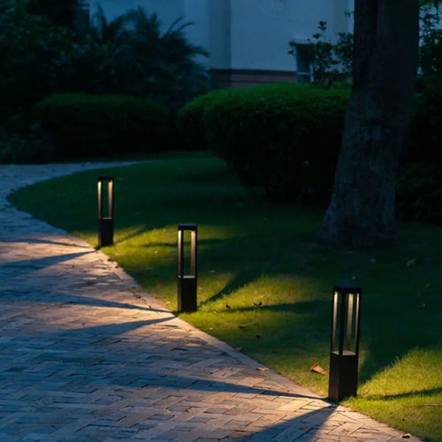 lampe led imperméable moderne pour extérieur jardin cour villa - vue 4 sur 10