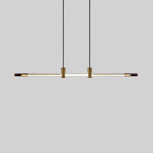 Minimalist LED chandelier for modern bars and restaurants - vue 4 sur 8