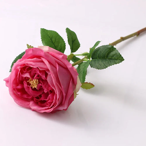 branche de fleurs artificielles en soie pour décorations festives et mariage - vue 8 sur 13