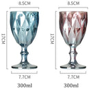 Verres vin cristal sculpté design élégant boissons maison