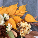 Autumn Rayon Rose Botanical Bouquet, DIY Flower Arrangement, Wedding Party, Home Garden Decor Accessories, Fake Plants