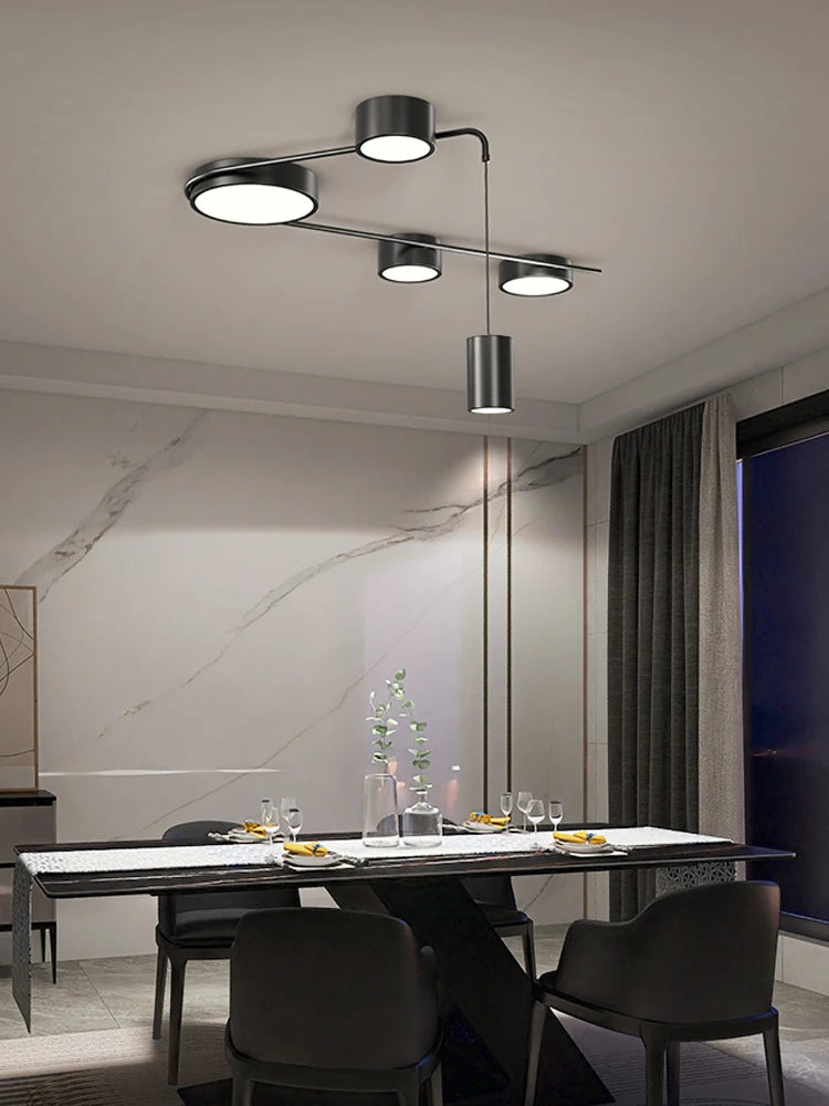 lustre led moderne pour intérieur simple et spécial - vue 5 sur 12