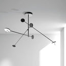 Modern minimalist rotatable designer chandelier for interior decoration