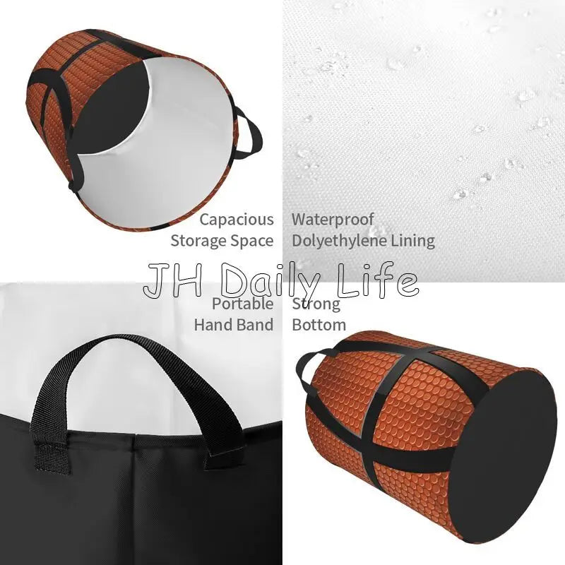 panier à linge pliable pour sport jouets et vêtements - vue 5 sur 7