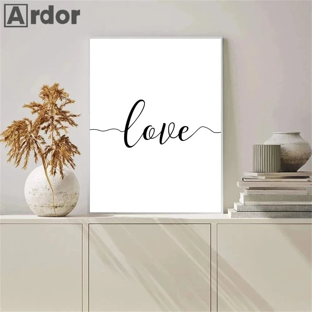 citations de motivation nordiques pour décoration murale en toile - vue 6 sur 7