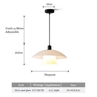 Lamp Glass Pendant Light,with Handblown White Art Glass Shade Adjustable Cord Black Finish Modern Hanging Pendant Light For Kitc