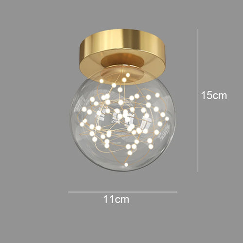 plafonnier led nordique pour décoration intérieure maison - vue 10 sur 16