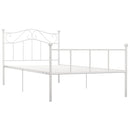 Iron Bed Frame Modern Style Double Single Bed with Headboard, Simple feel food food Iron Frame Bed Bed Bed Furniture
