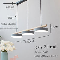 Scandinavian style LED pendant chandelier for bar, restaurant or living room ceiling - factory wholesale