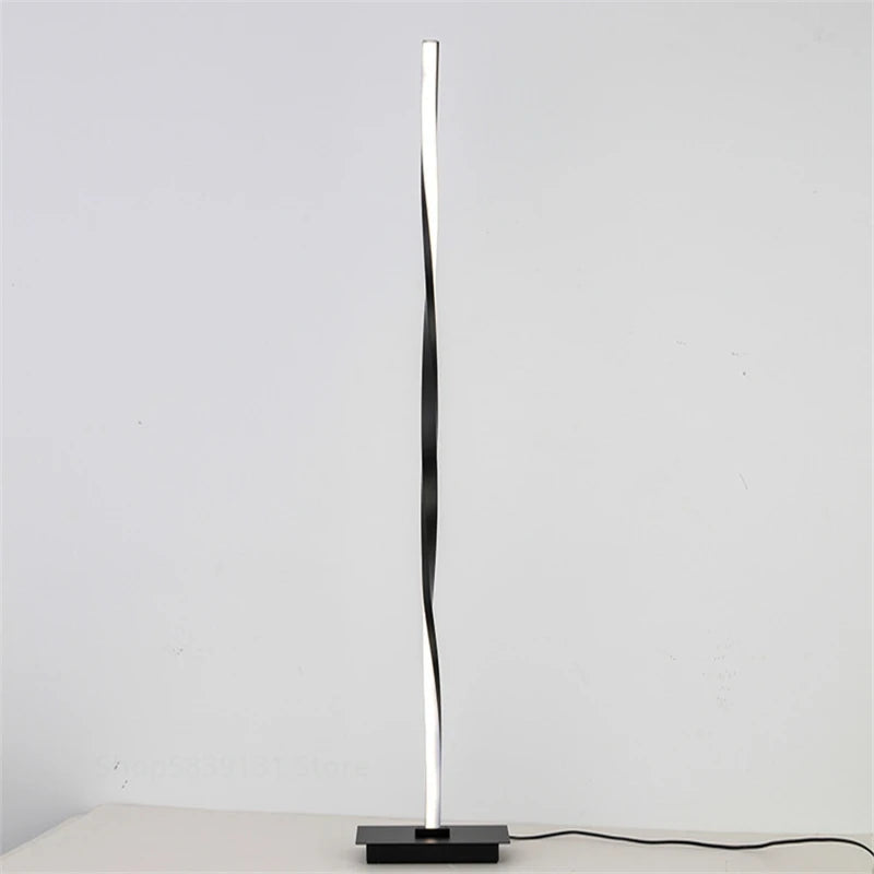 lampadaire led moderne à intensité variable pour intérieur
