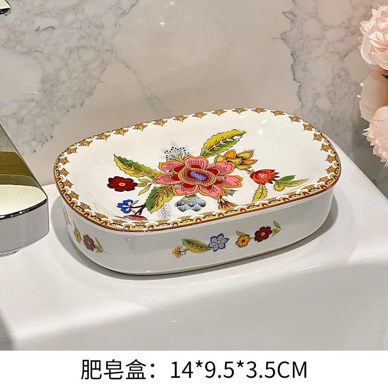 boîte à savon luxe en céramique pour salle de bain - vue 12 sur 11