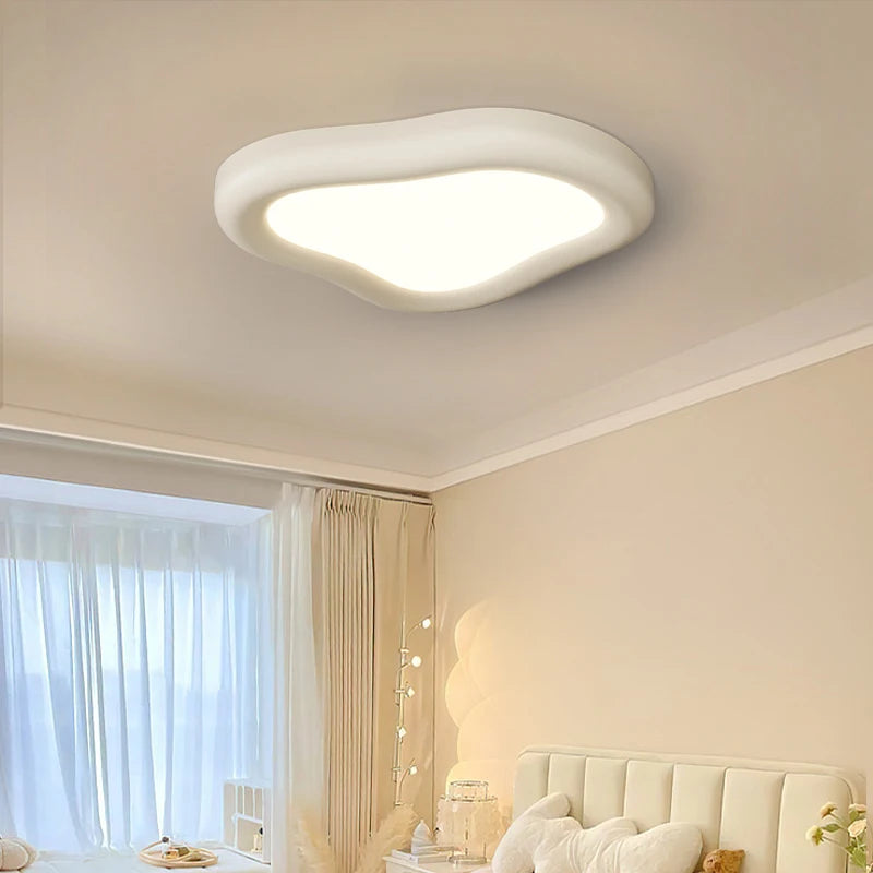 plafonnier résine simple moderne créatif nordique net rouge - vue 4 sur 18