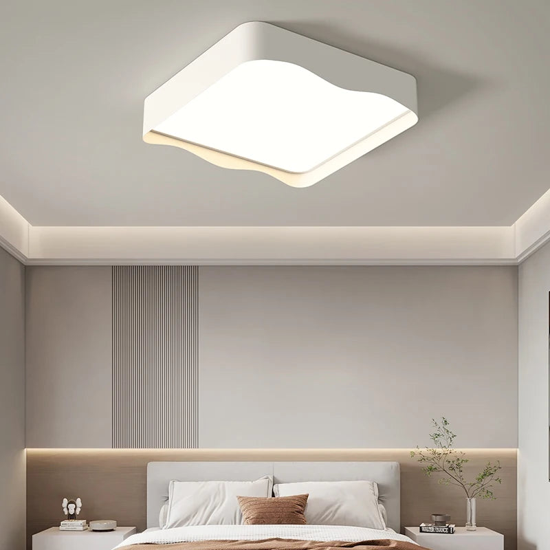 plafonnier led moderne minimaliste économie d'énergie protection des yeux - vue 5 sur 11