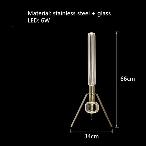 suspension tubes lumineux en verre transparent design nordique réglable - vue 17 sur 20