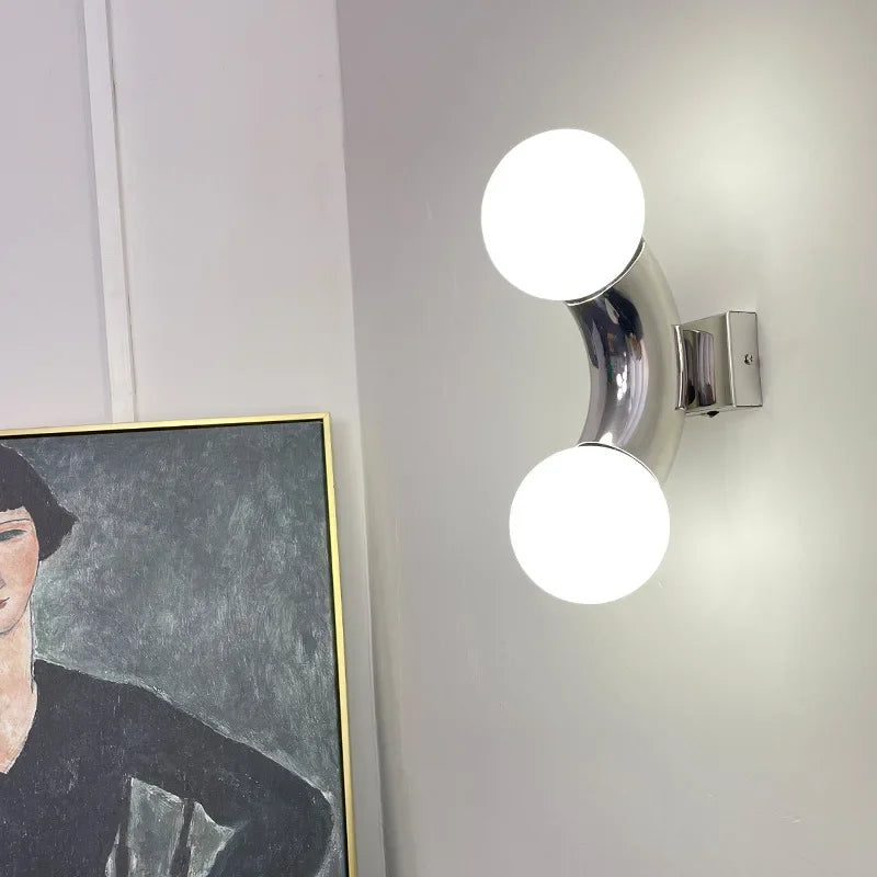 Italian Designer Creative Grape Wall Lamp Sconce Light Corridor Bedroom Lighting - vue 4 sur 7