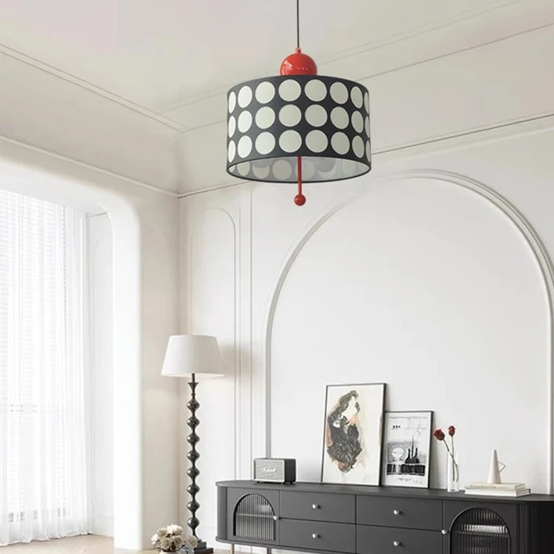 suspension luminaire en métal cylindrique style art déco