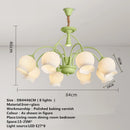 2023 Modern Green Hanging Ceiling Lamp LED Creative Aromatherapy Candle Design Pendant Chandelier Light For Home Bedroom