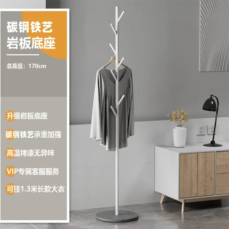 porte-sacs et porte-vêtements en métal design élégant pour rangement pratique