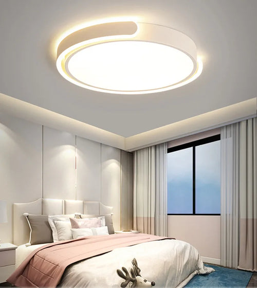 plafonnier moderne simple pour décoration chambre romantique - vue 2 sur 6