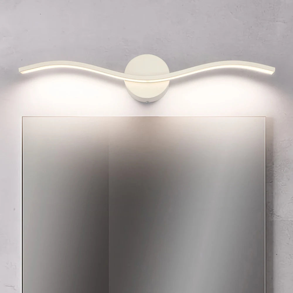 applique murale led moderne en aluminium pour éclairage intérieur - vue 5 sur 6