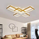 Nordic geometric flush mount LED ceiling light minimalist lamp
