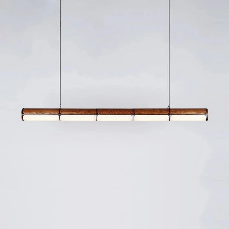 Creative Japanese design chandelier for minimalist Nordic lighting - vue 4 sur 9