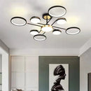 Minimalist LED ceiling light with 3 colour temperatures decorative indoor fixture