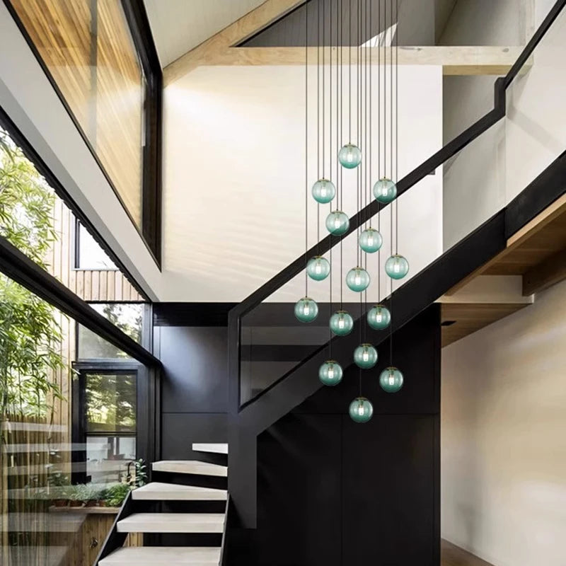 Nordique décor à la maison salle à manger suspension lumières éclairage intérieur plafonnier suspension lustre lampes pour salon - vue 4 sur 24