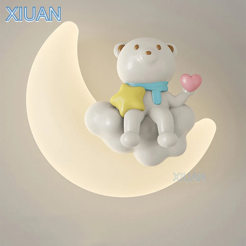 applique murale protection des yeux design animal fille