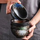 bol céramique forme corne style japonais 5 pouces