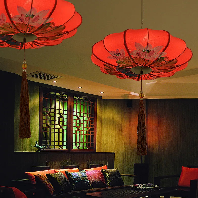 Suspension chinois Antique rétro restaurant salon de thé