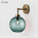 Modern wall light for colourful interior decor