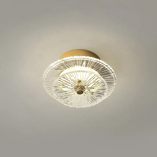 plafonnier en verre moderne pour décoration intérieure élégante - vue 6 sur 7