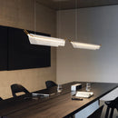 Minimalist designer pendant light for modern restaurant or bar