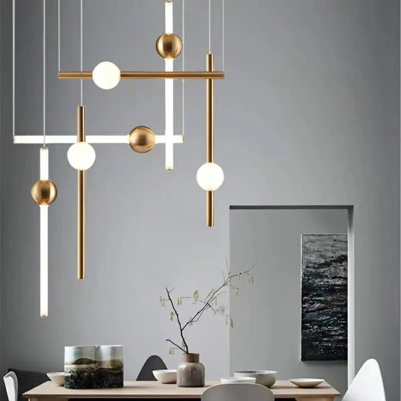 suspension horizontales modernes pour table à manger