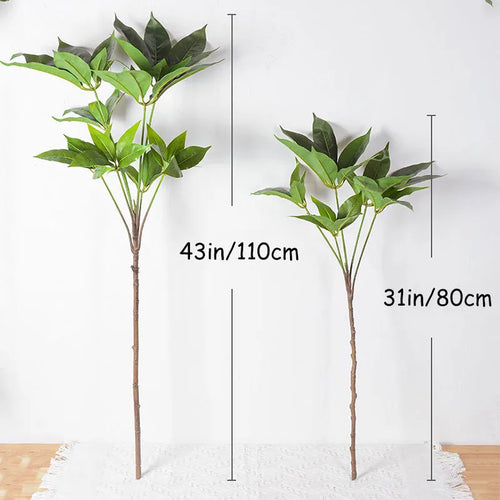 Realistic artificial tropical plants for indoor and outdoor decoration
