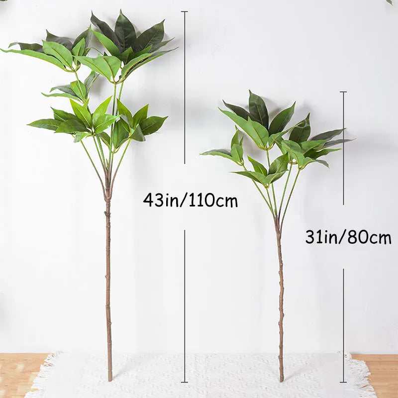 Realistic artificial tropical plants for indoor and outdoor decoration