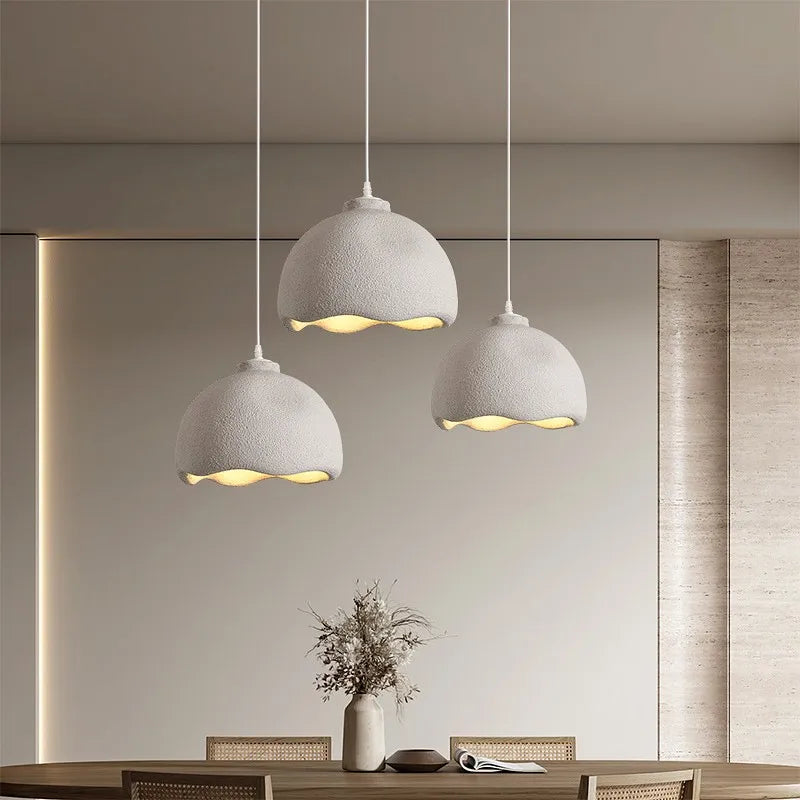 lustre moderne suspendu en résine pour décoration intérieure - vue 2 sur 8