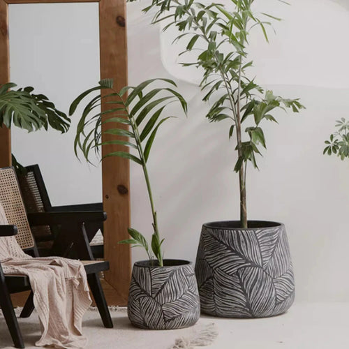 moule en silicone pour jardinière en béton nordique décoratif