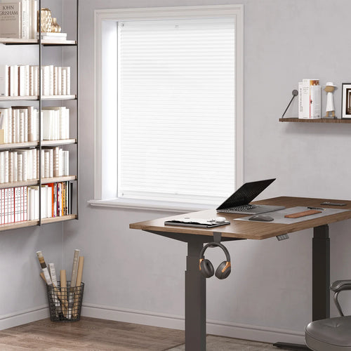 Store plissé sans perçage protection solaire fenêtre intérieur - vue 6 sur 6
