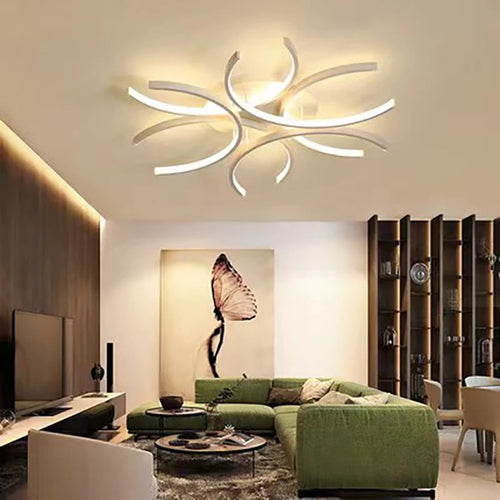 Lustre LED Moderne Nordique Loft Salon Cuisine - vue 3 sur 7