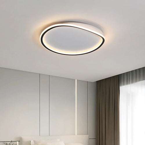 Ouqi modern minimalist nordic creative LED ceiling light - vue 3 sur 10