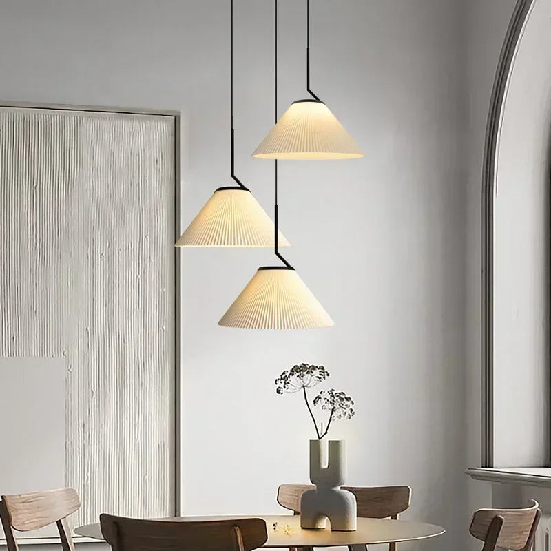 suspension design nordique pour éclairage moderne et décoration - vue 4 sur 15