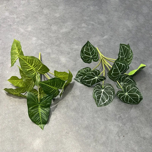 plantes artificielles feuillage de palmier décoration florale pour commerces