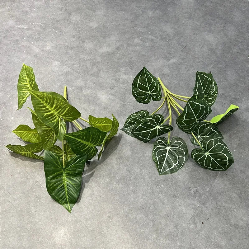 plantes artificielles feuillage de palmier décoration florale pour commerces - vue 7 sur 8