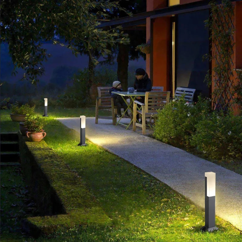 colonne lumineuse led extérieure étanche pour jardin et paysage - vue 7 sur 14