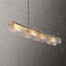 suspension moderne en cuivre et verre pour restaurant