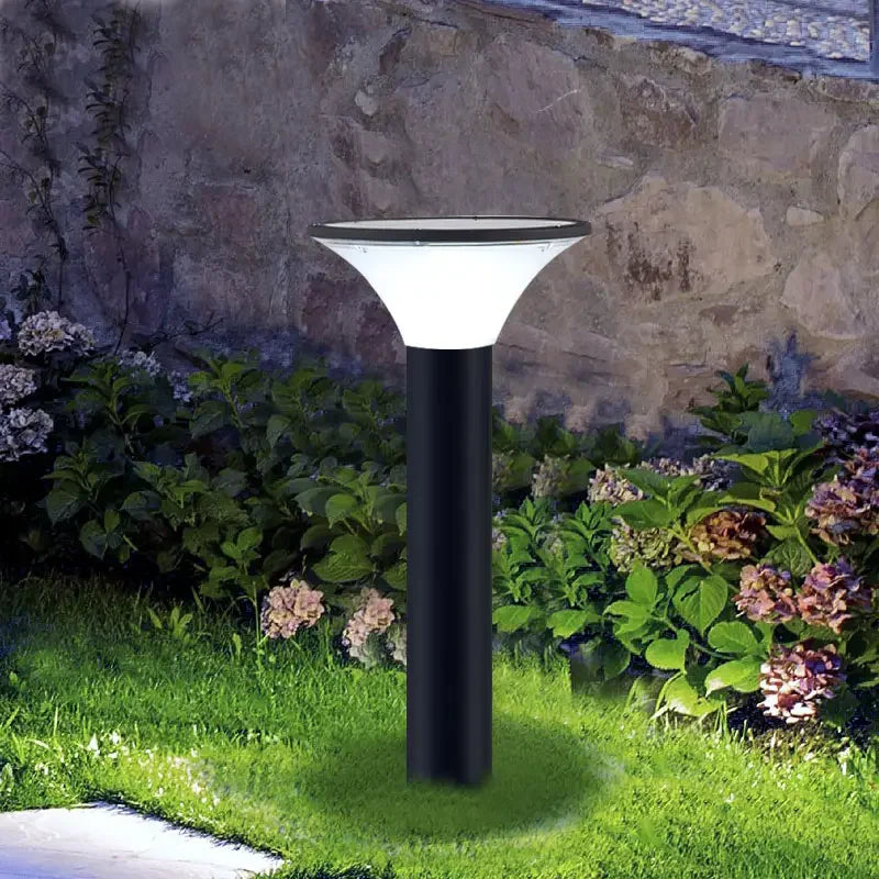 lampe solaire extérieure étanche pour jardin en aluminium - vue 5 sur 14