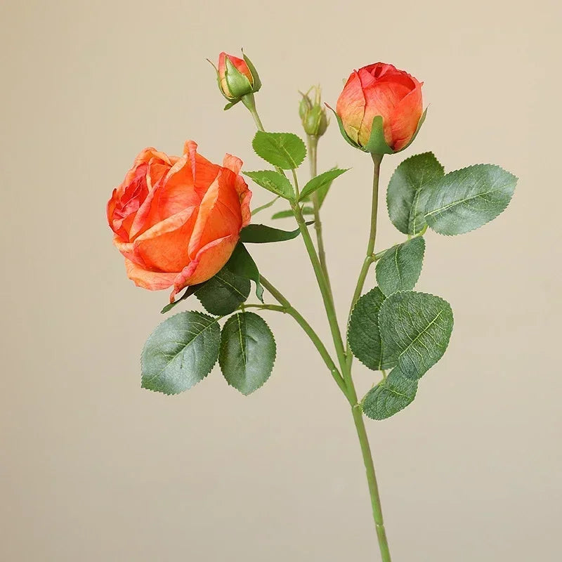 roses artificielles en soie pour décoration intérieure et extérieure - vue 8 sur 10